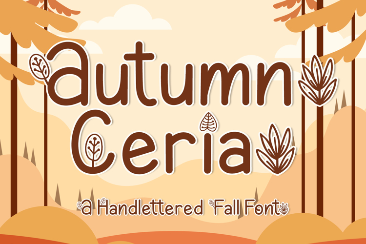 Autumn Ceria Font website image