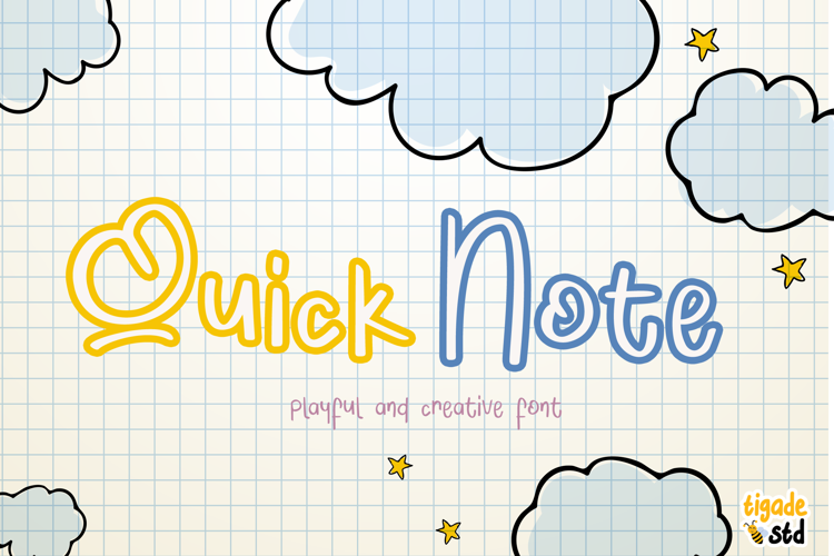 Quick Note Font website image