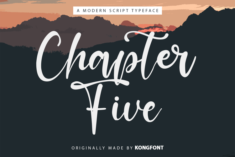 Chapter Five Font website image
