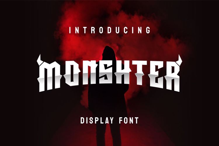 MONSHTER Font website image