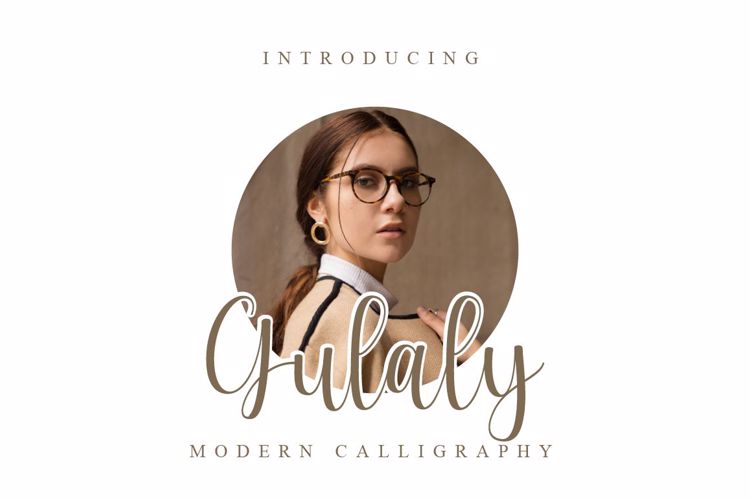 Gulaly Font website image