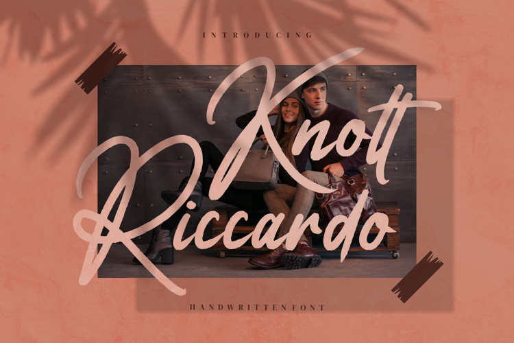Knott Riccardo Font website image