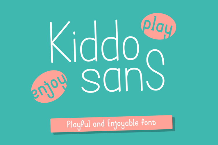 Kiddo Sans Font website image