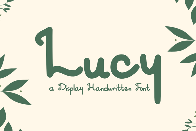 Lucy Font website image