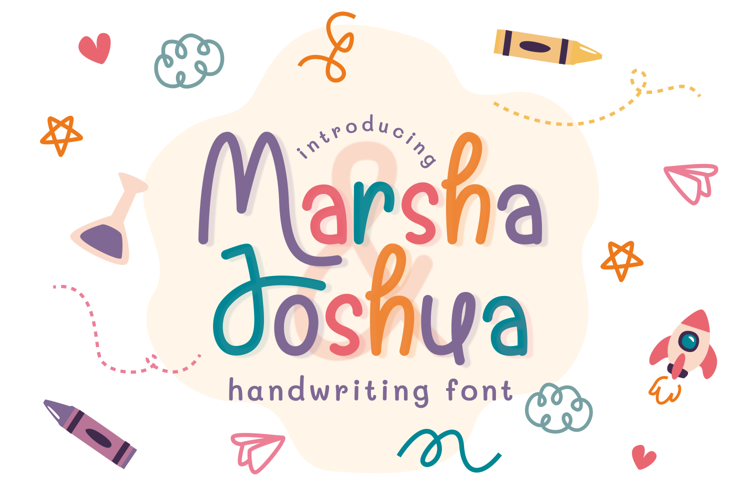 Marsha & Joshua Font website image