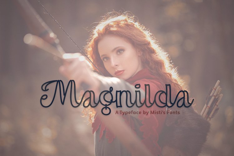 Magnilda Font website image