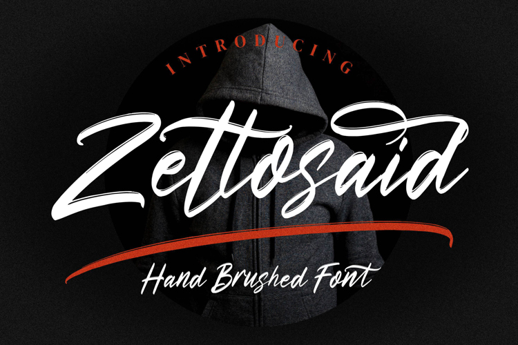 Zettosaid Font website image