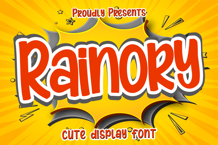 Rainory Font website image