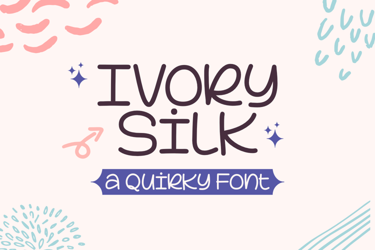 Ivory Silk Font website image