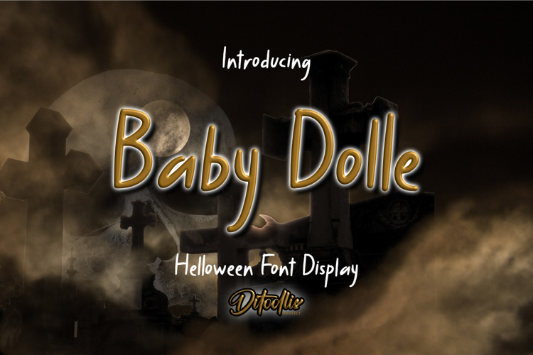 Baby Dolle Font website image