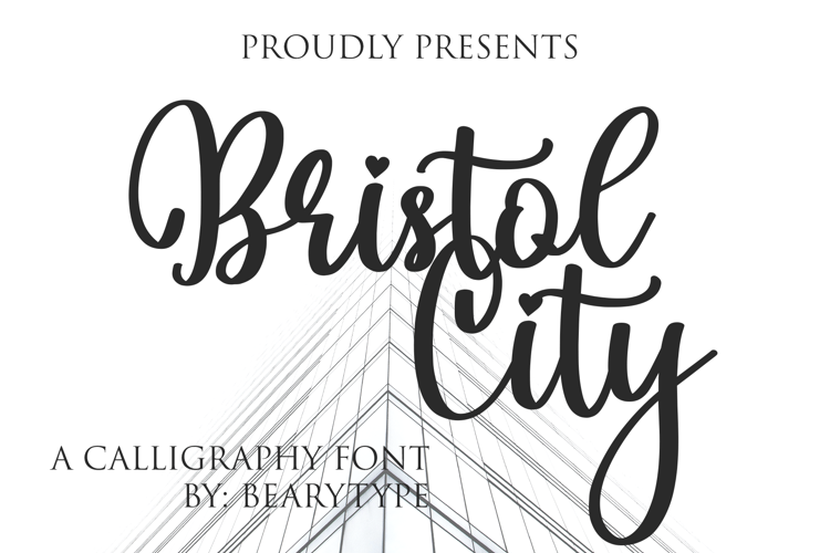 Bristol City Font website image