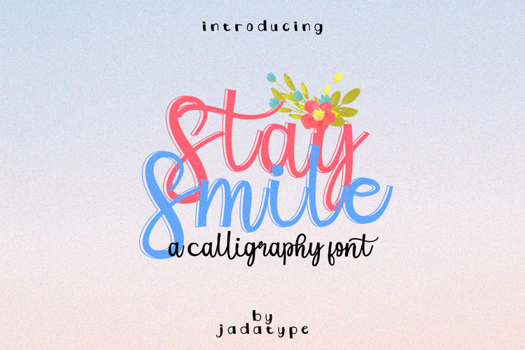 Stay Smile Font website image