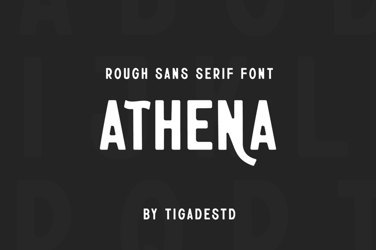 Athena Font website image