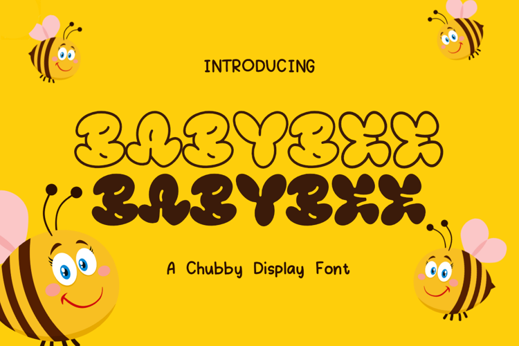 Babybee Font website image