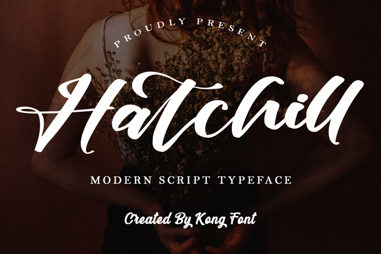 Hatchill Font website image