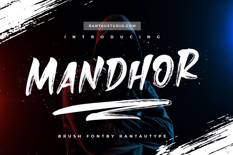 Mandhor Font website image