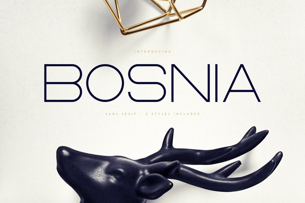Bosnia Font website image