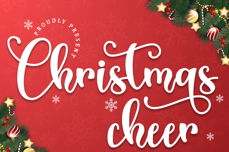 Christmas Cheer Font website image