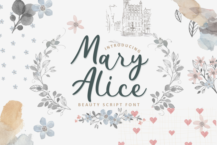 Mary Alice Font website image