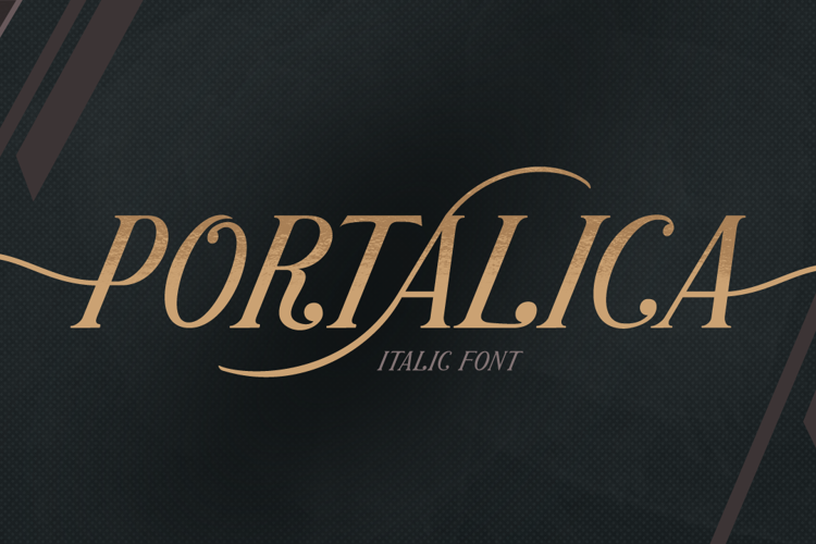 Portalica Font website image