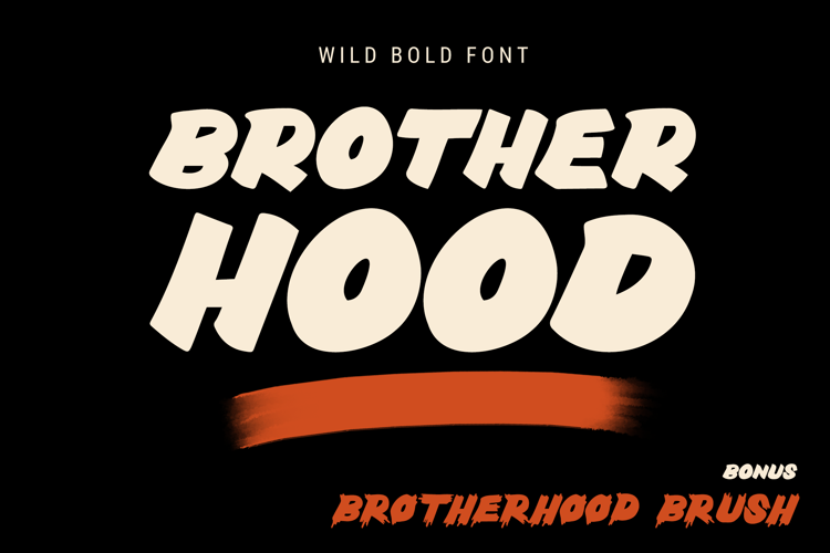 Brotherhood Font website image