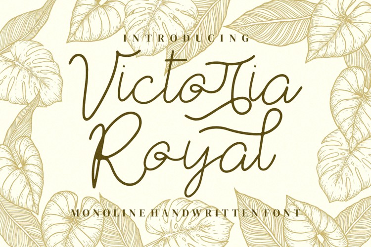 Victoria Royal Font website image