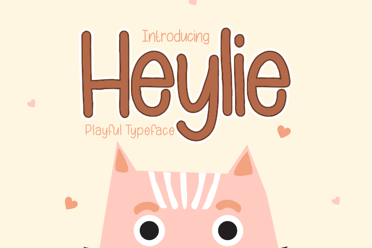 Heylie Font website image