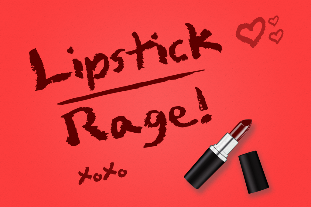 Lipstick Rage Font website image