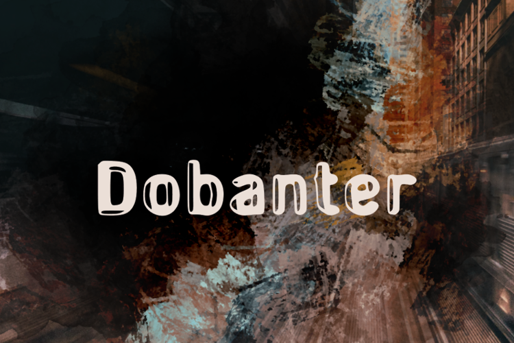 d Dobanter Font website image