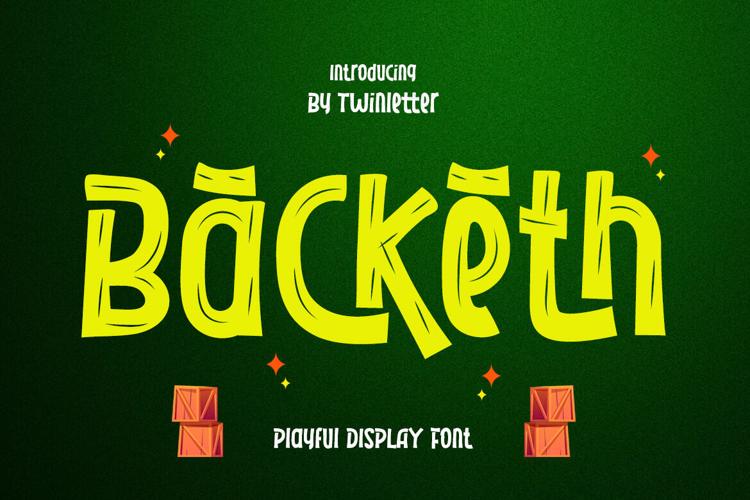 Backeth Font website image