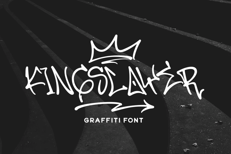 Kingslayer Font website image
