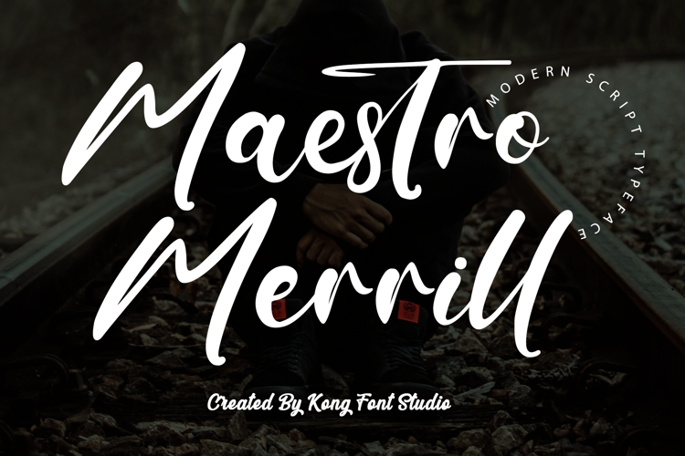 Maestro Merrill Font website image