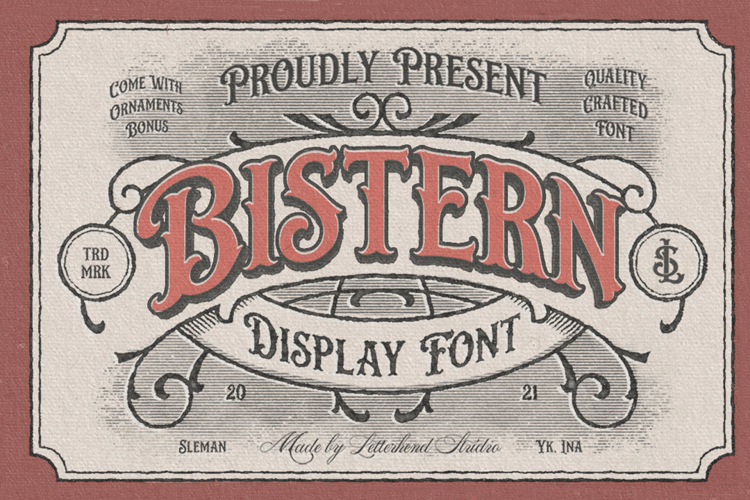 Bistern Font website image