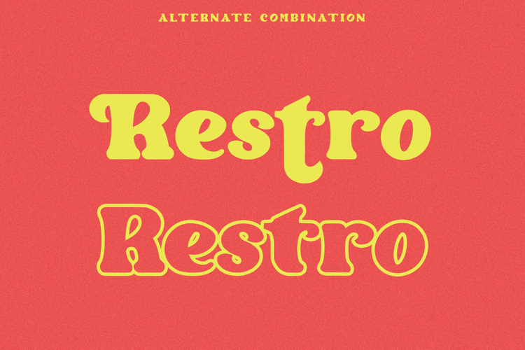 Restro Font website image