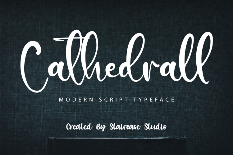 Cathedrall Font website image