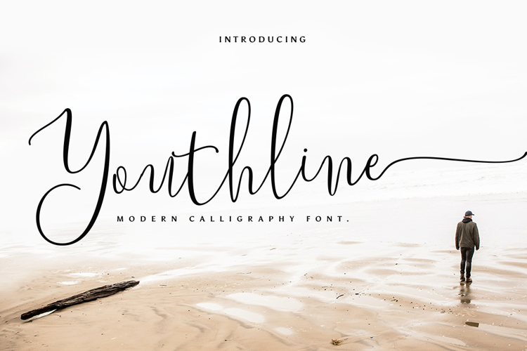 Youthline Font website image