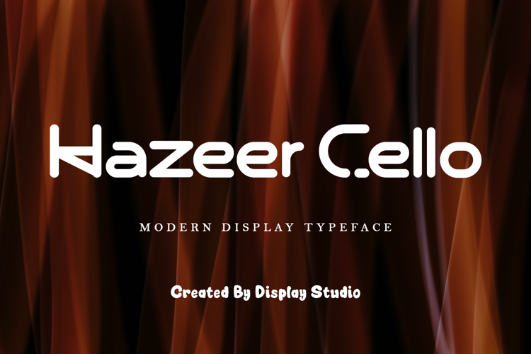 Hazeer Cello Font website image