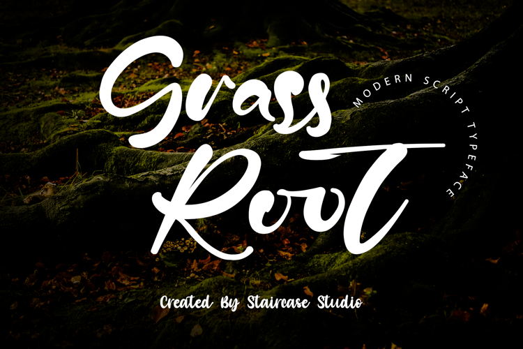 Grass Root Font website image