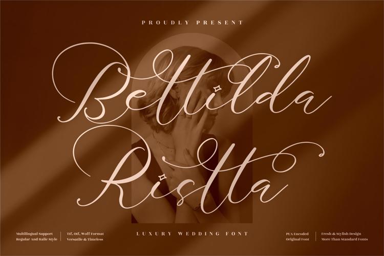 Bettilda Ristta Font website image
