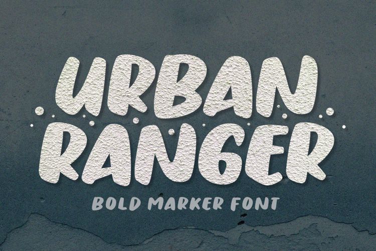 Urban Ranger Font website image