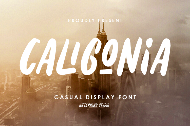 Caligonia Font website image