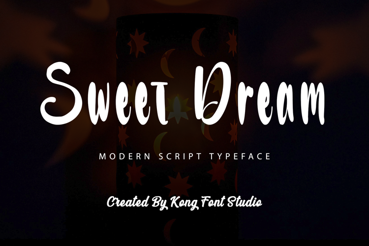 Sweet Dream Font website image