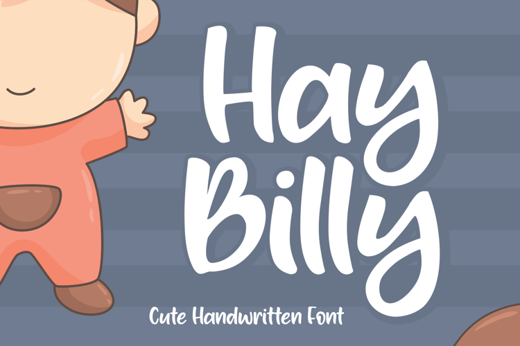 Hay Billy Font website image