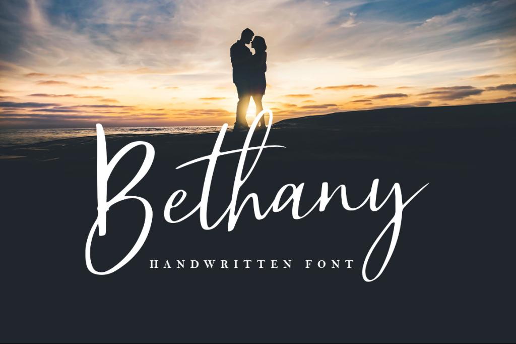 Bethany Font website image