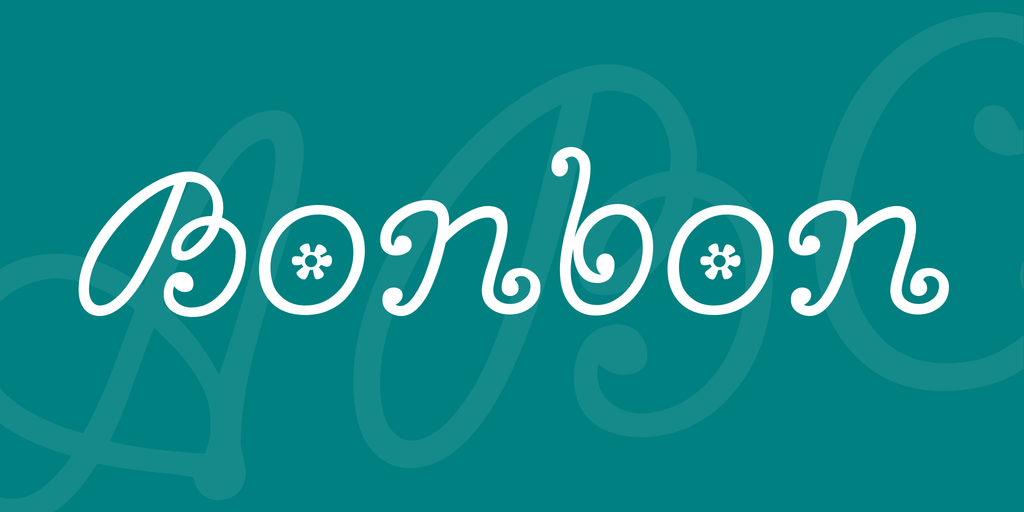 Bonbon Font website image