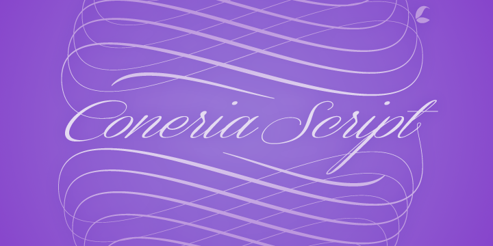 Coneria Script Demo Font Family website image