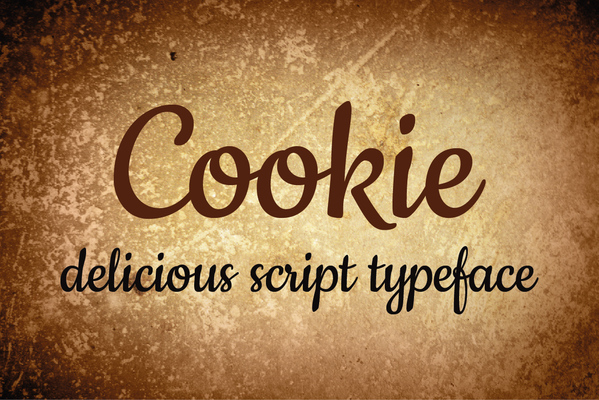 Cookie Font website image