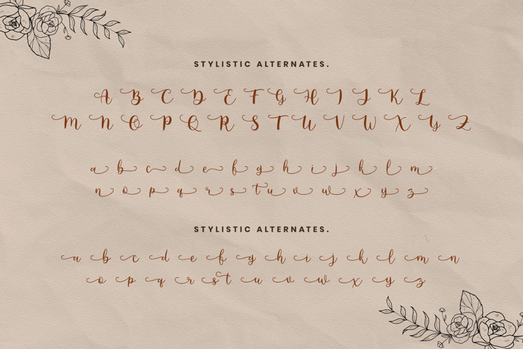 Anguela Script Font website image