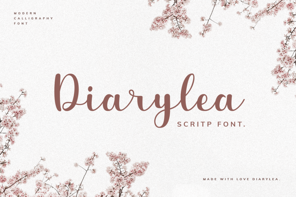 Diarylea Font website image