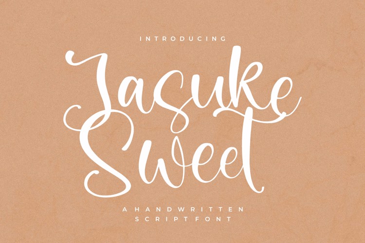 Jasuke Sweet Font website image